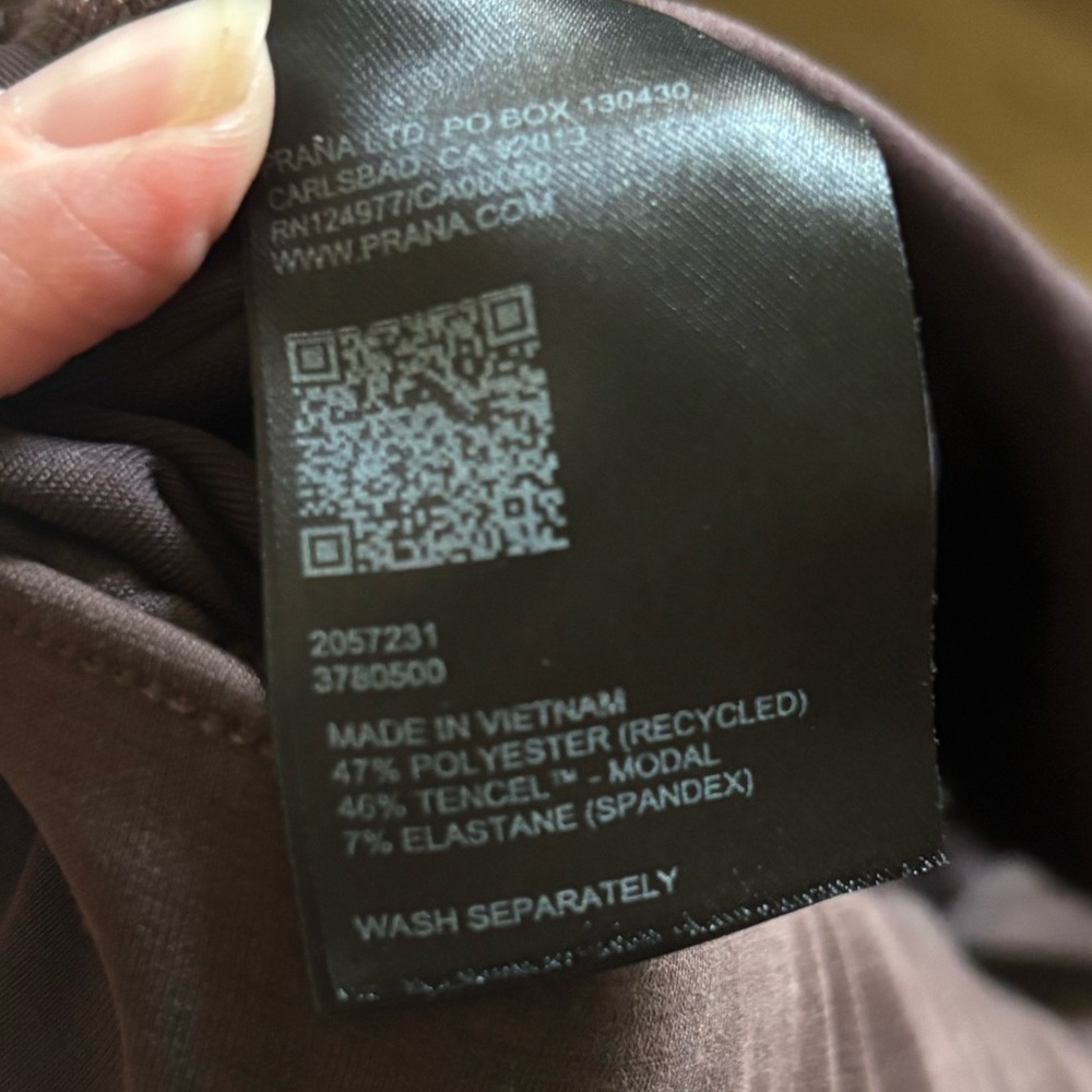 Prana Shea dark brown Joggers - Picture 4 of 7